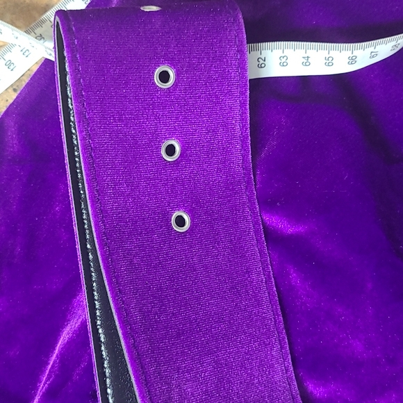 💥SALE💥New Velvet Purple Mini Dress XL - Picture 13 of 14